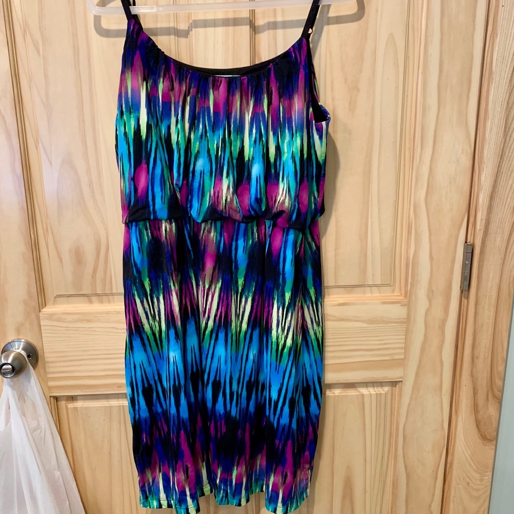 Short, Colorful Dress